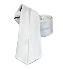                    NM slim szövött nyakkendő - Fehér csíkos Csíkos nyakkendő